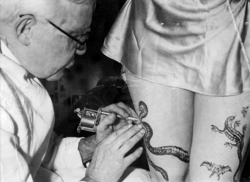 Tattoo legend and permanent makeup pioneer George Burchett