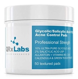 QRx Labs Glycolic and Salicylic Acid Pads