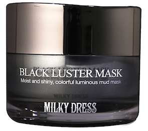Milky Dress Black Luster Mask