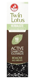 Twin Lotus Herbaliste Activated Charcoal Toothpaste