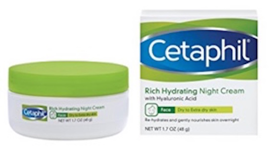 Cetaphil Rich Hydrating Night Cream with Hyaluronic Acid
