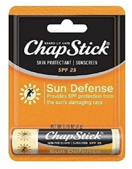 Chapstick Sun Defense
