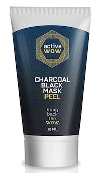 Active Wow Charcoal Black Mask Peel